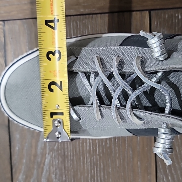 Sperry Rave Verge Hi-Top Sneaker Grey Size 9.5 - Picture 15 of 16